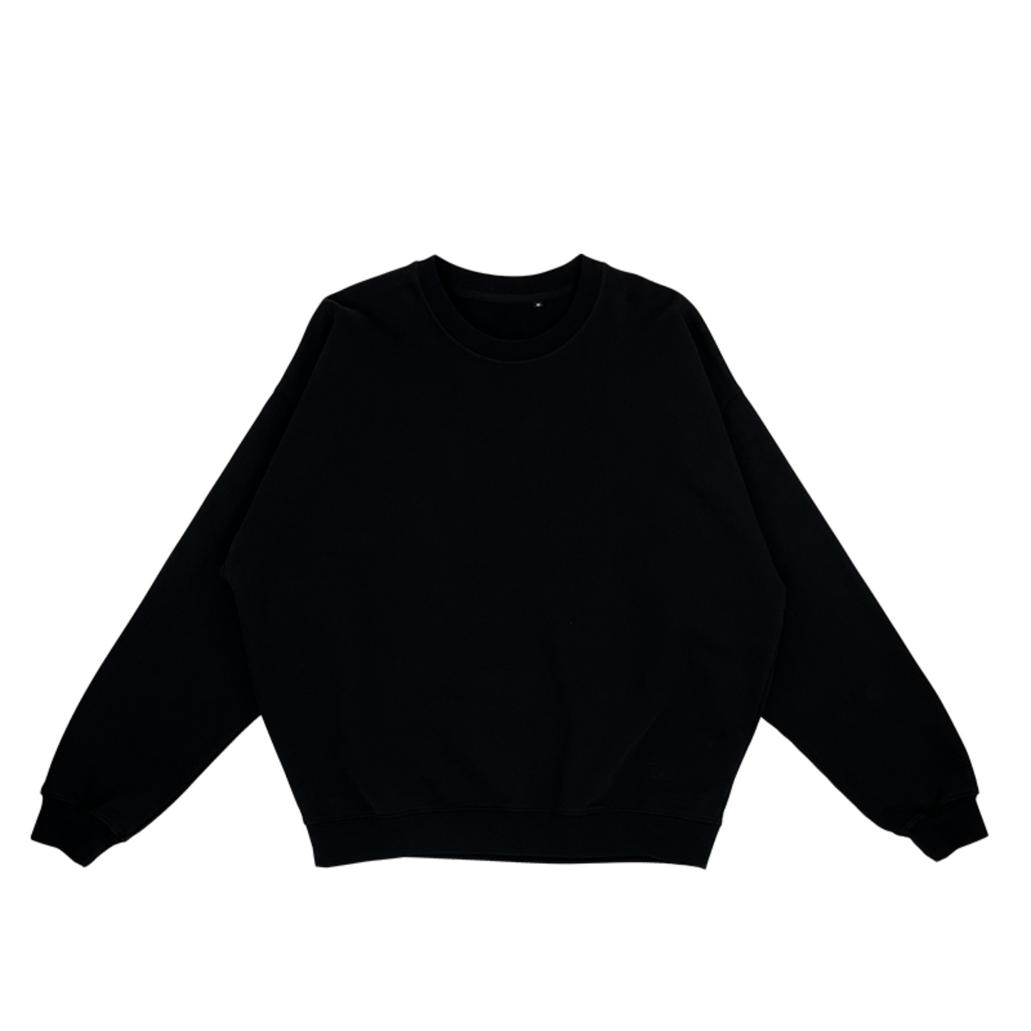 Unisex ümara kaelusega pluus, suurus 400, must