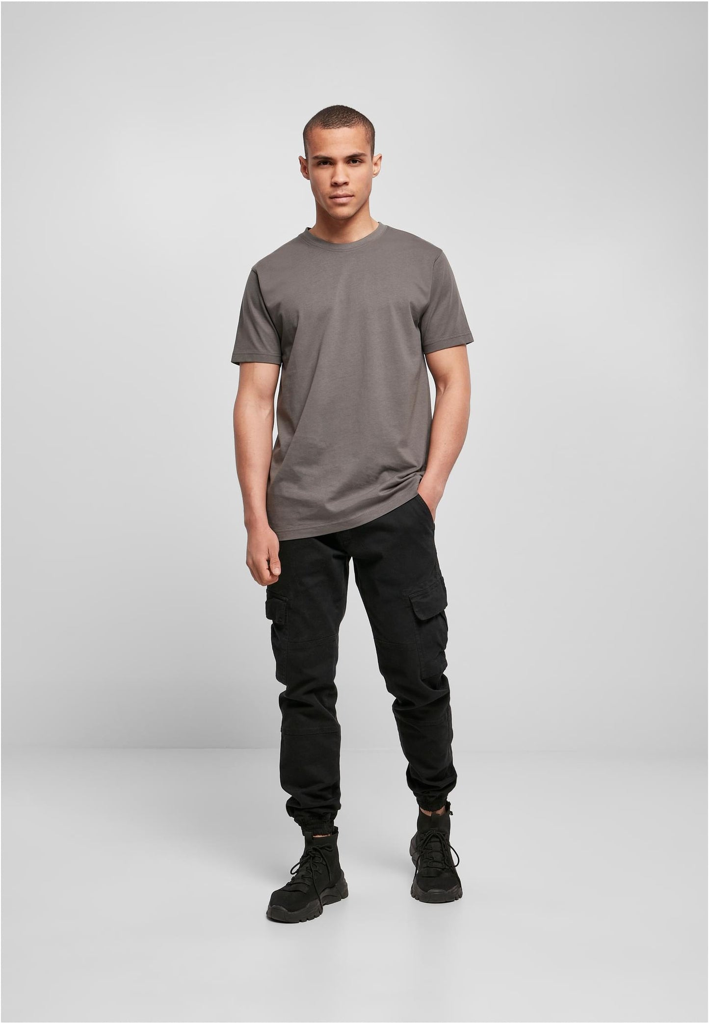 T-Shirt Round Neck Dark Shadow