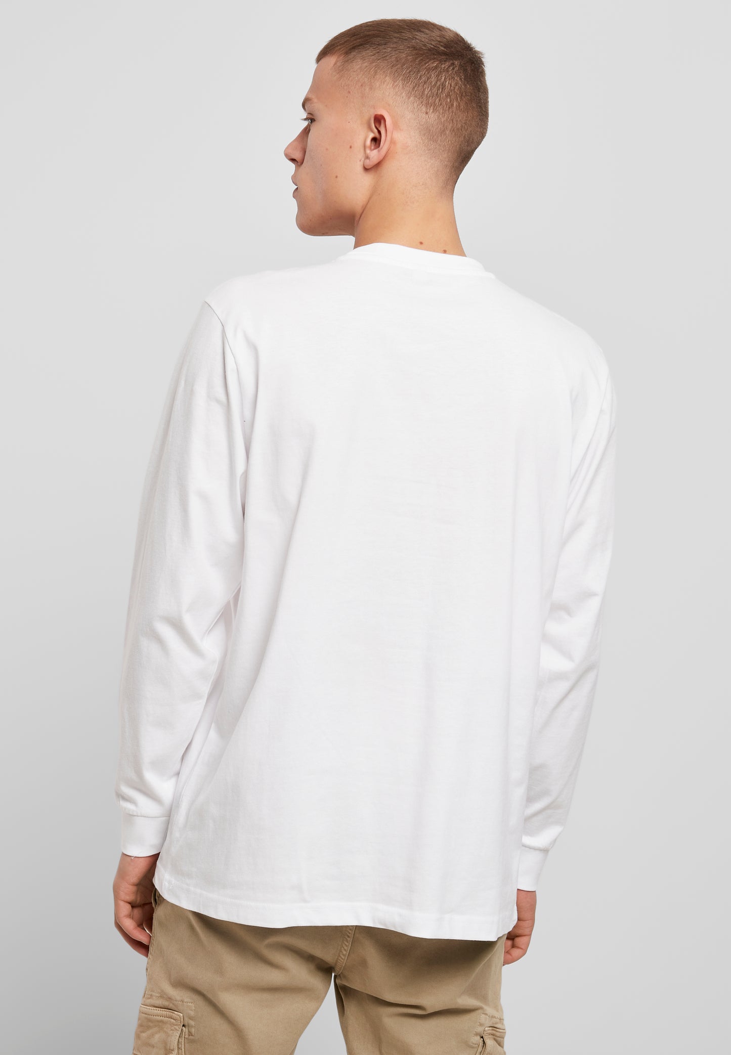 Longsleeve With Cuffrib White