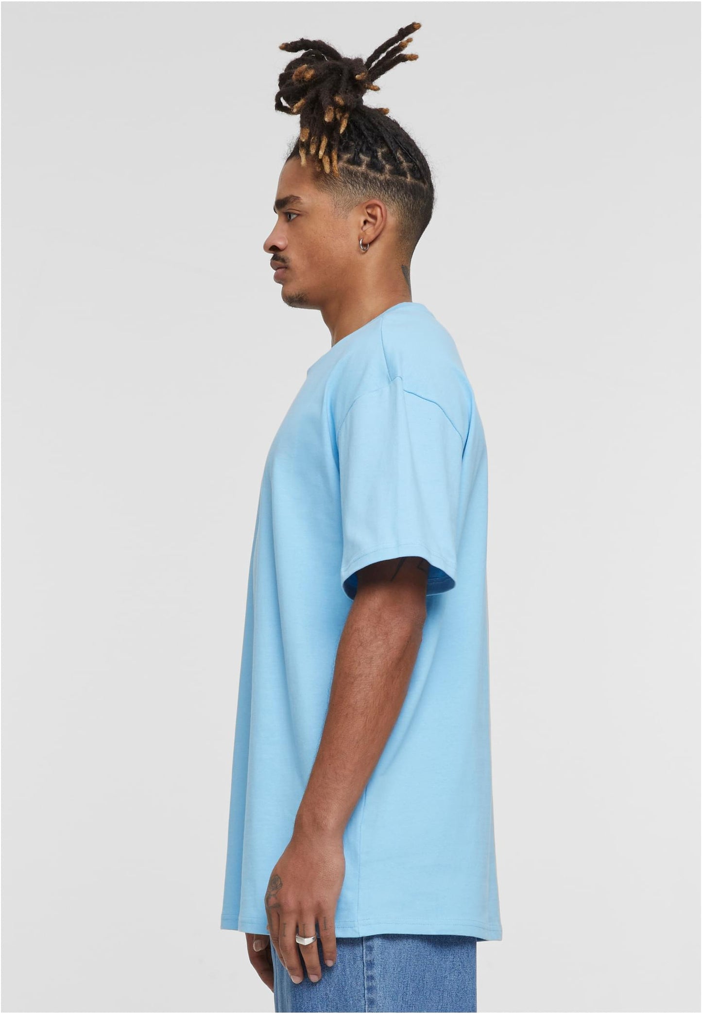 Heavy Oversize Tee Baltic Blue