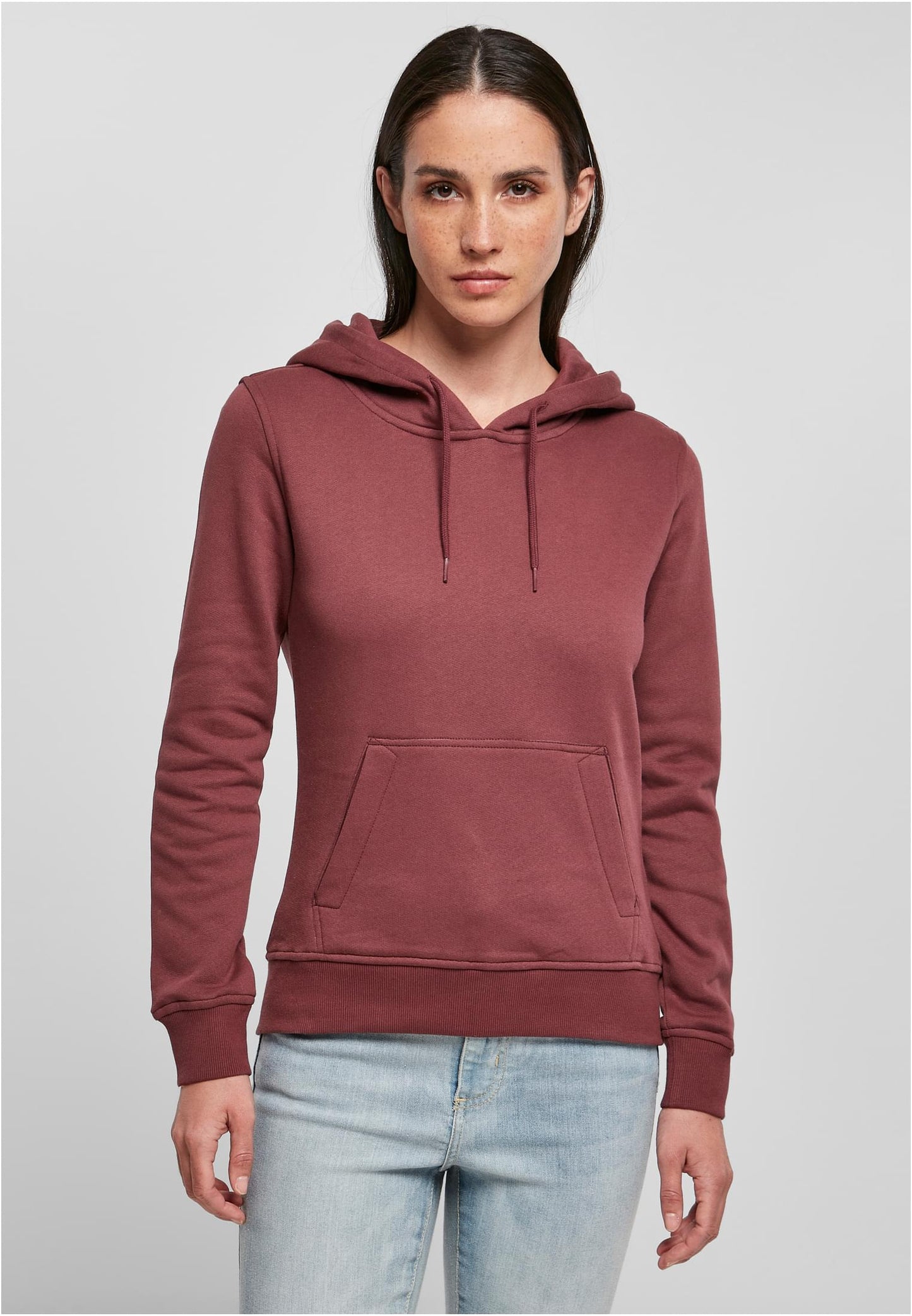 Ladies Organic Hoody Cherry