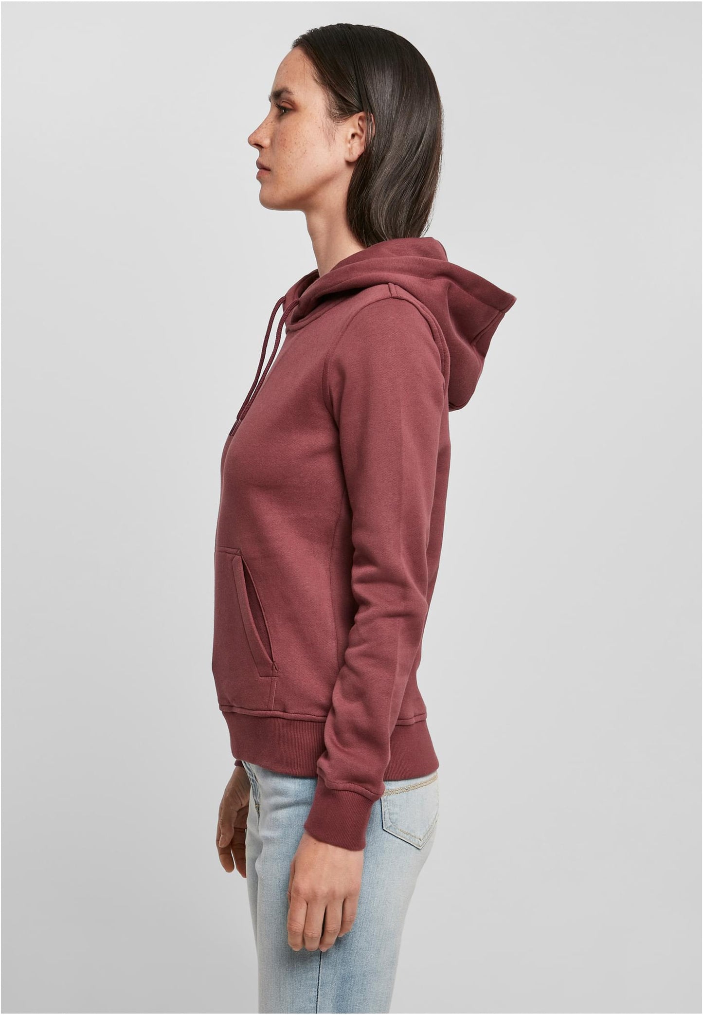 Ladies Organic Hoody Cherry