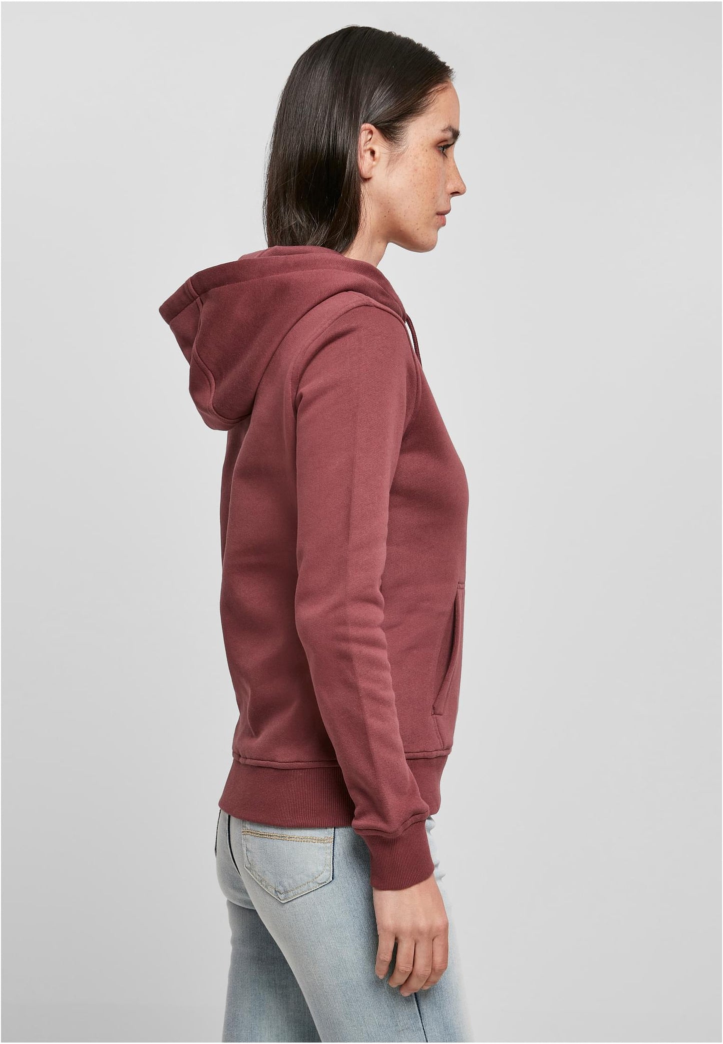 Ladies Organic Hoody Cherry