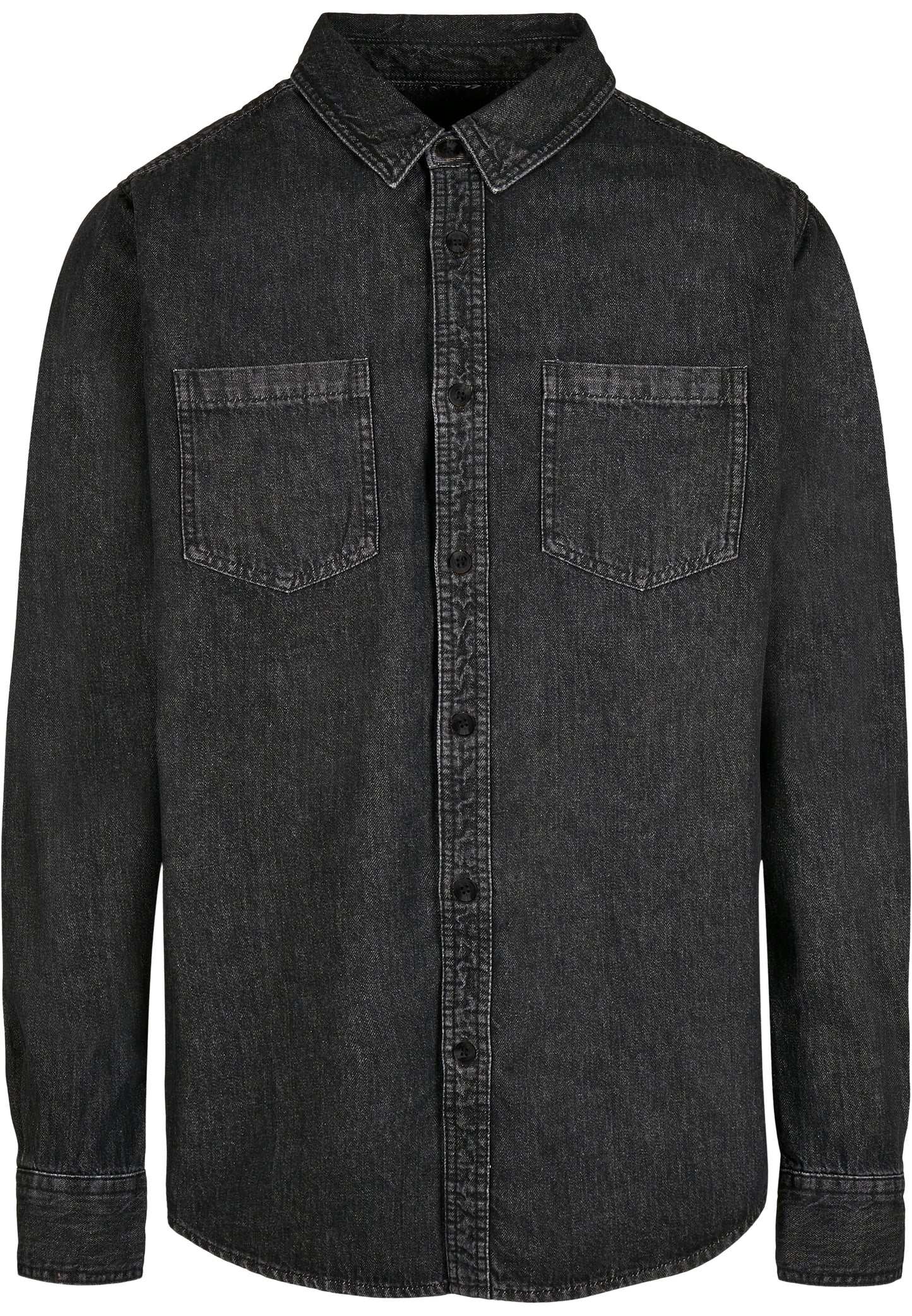 Denim Shirt Black Washed