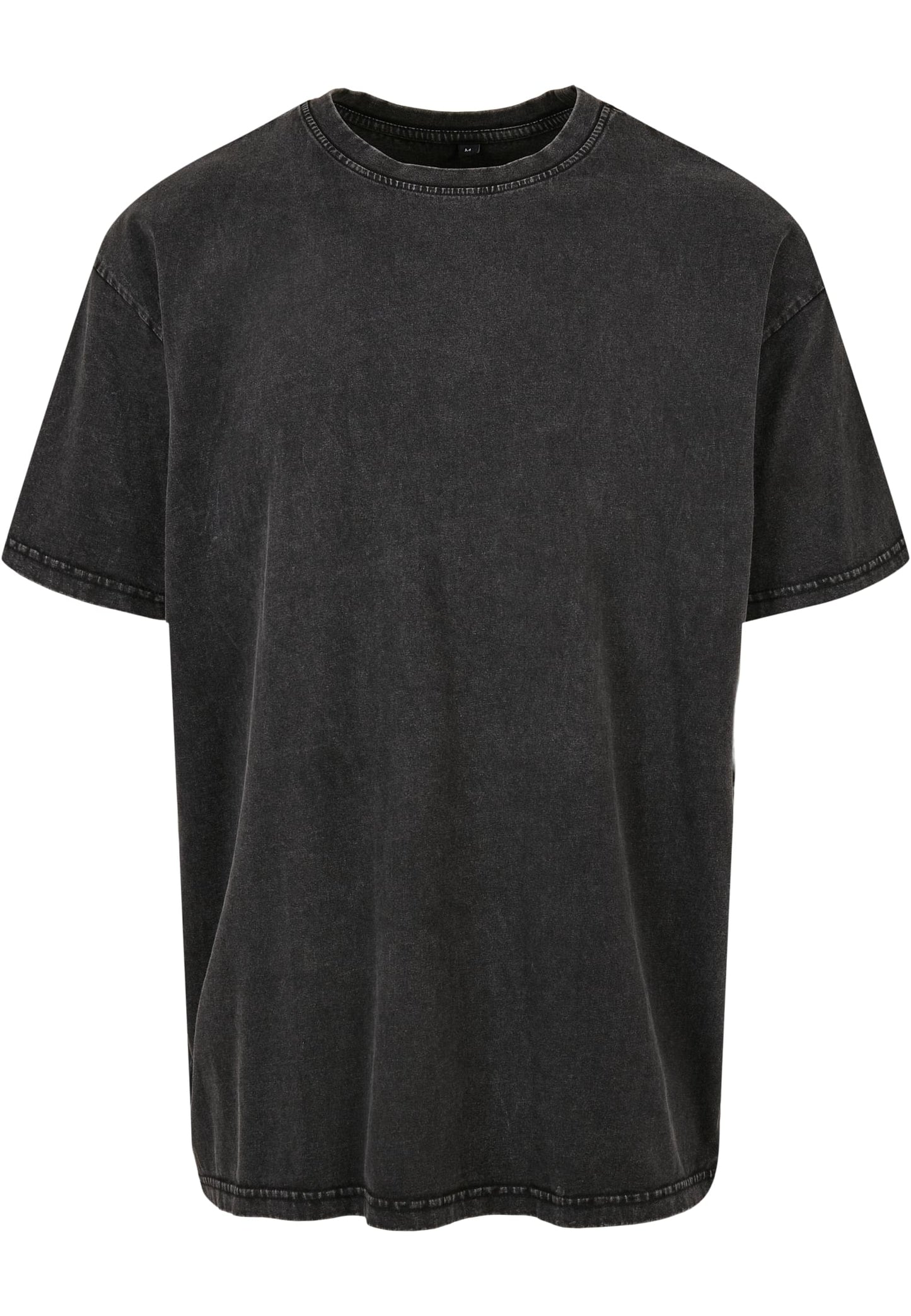 Acid Washed Heavy Oversize Tee Black