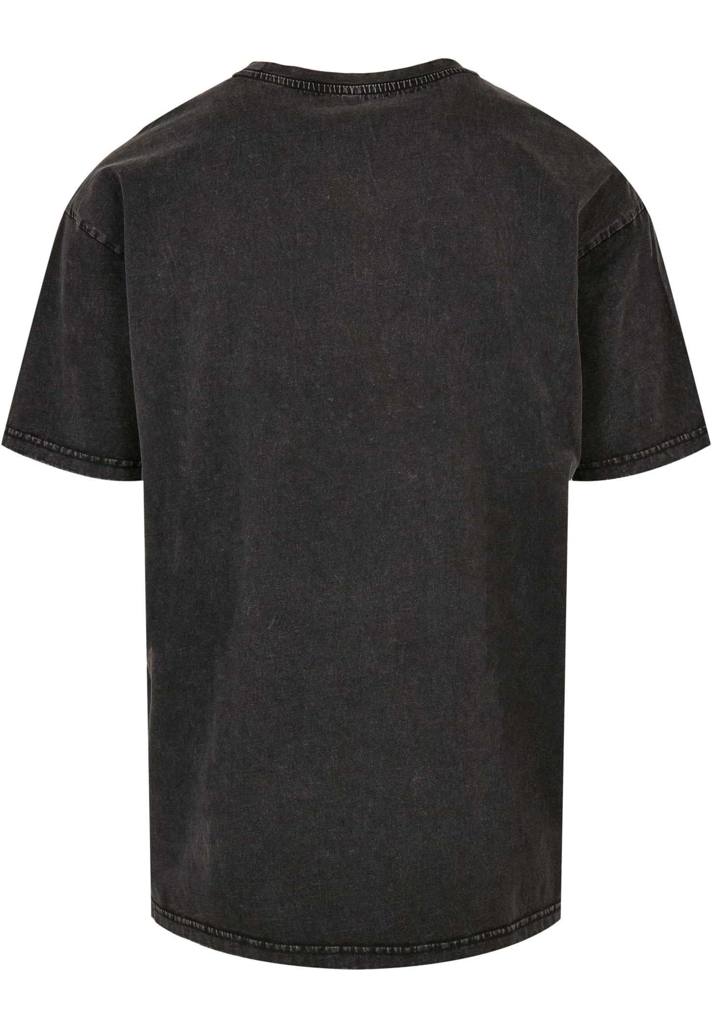 Acid Washed Heavy Oversize Tee Black