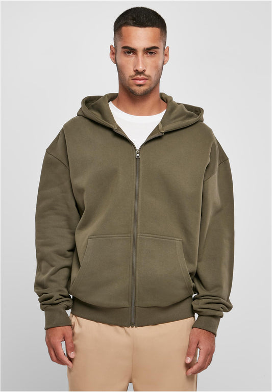 Ultra Heavy Zip Hoody Olive