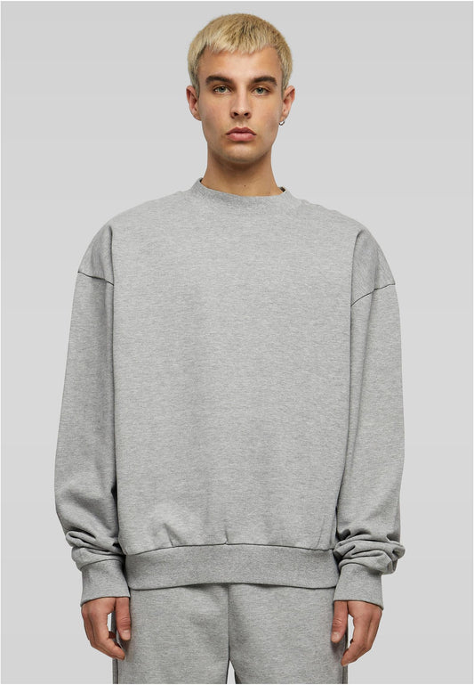 Ultra Heavy Cotton Crewneck  Heather Grey