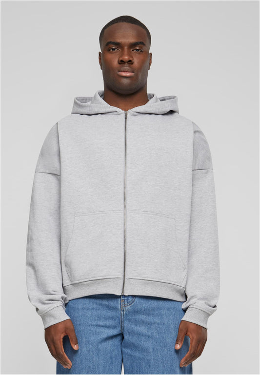 90's Zip Hoody Heather Grey