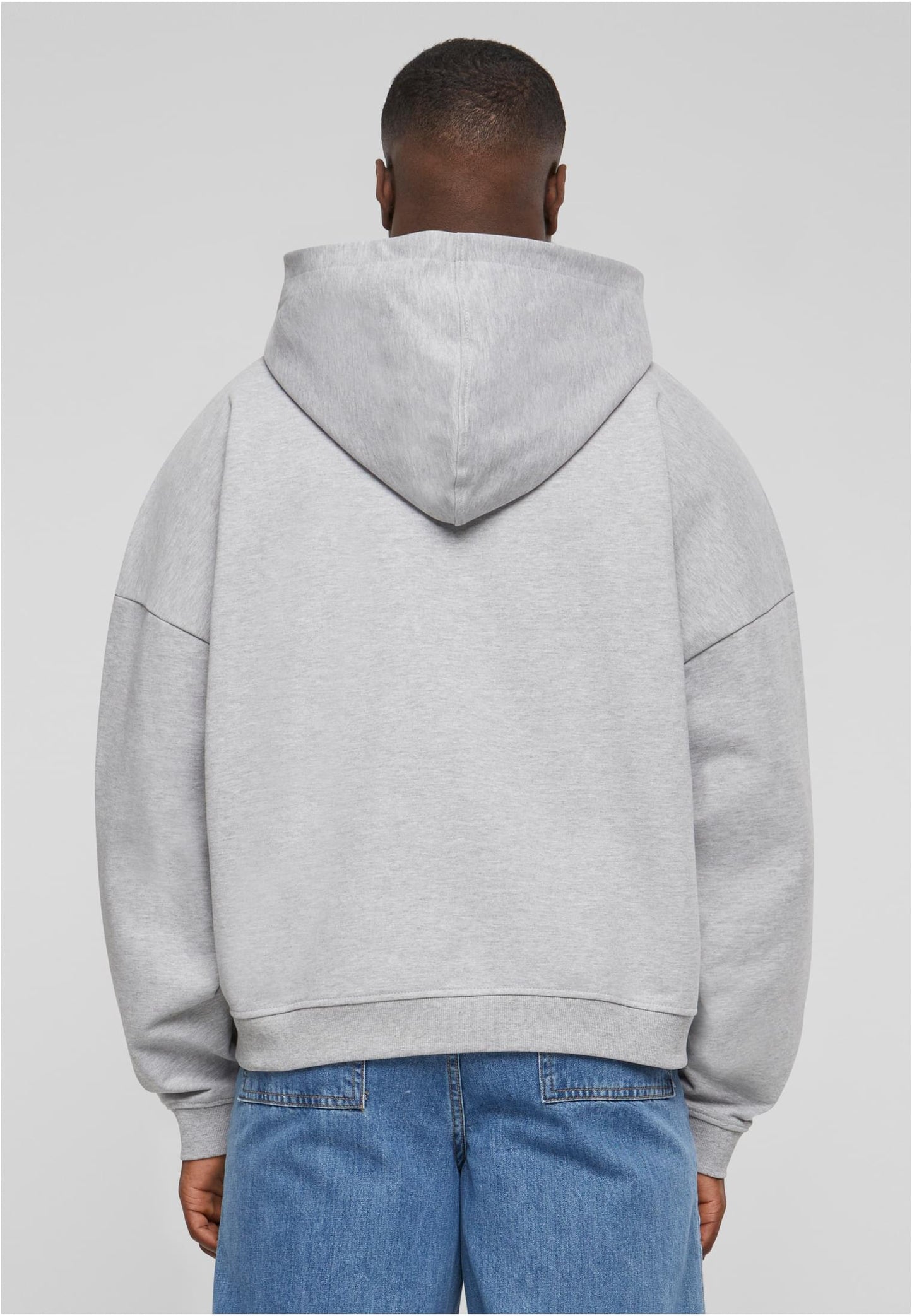 90's Zip Hoody Heather Grey