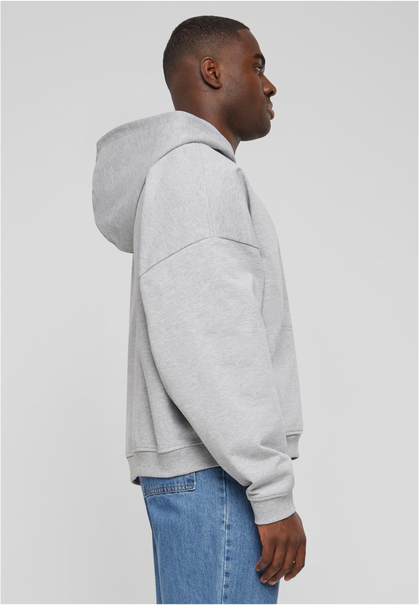 90's Zip Hoody Heather Grey