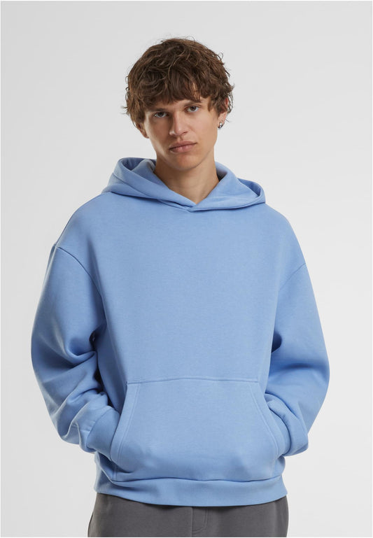 Fluffy Hoody Powder Blue