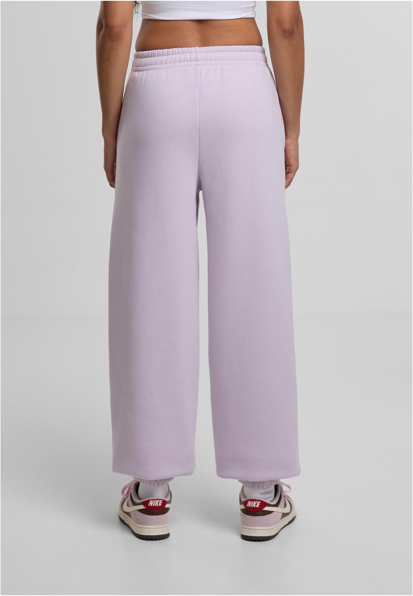 Ladies Fluffy Sweatpants Lilac