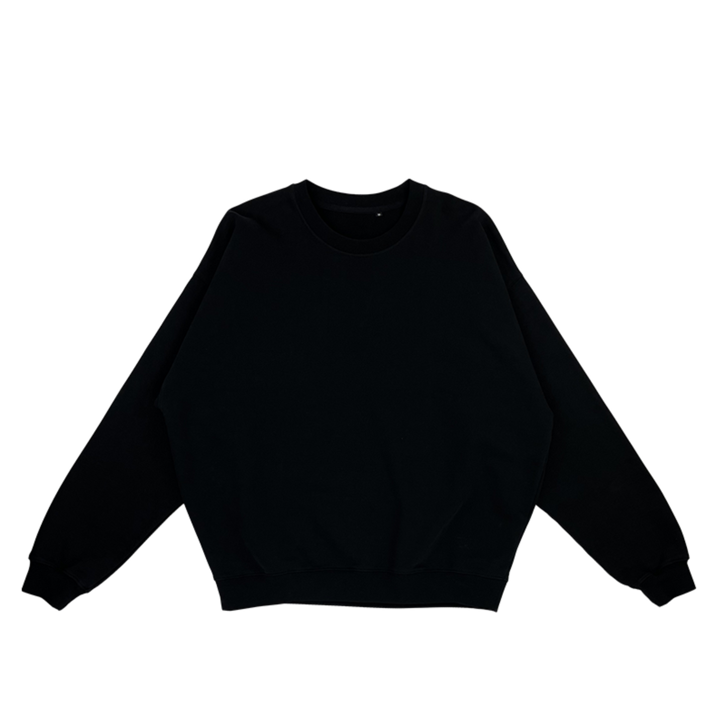 Unisex Crew Neck Oversize 400 BLACK